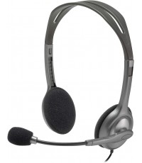 Stereo Headset H110, Standard Packaging, Silver