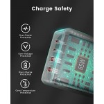 USB C Charger, LDNIO 65W 4-Port USB C Wall Charger with PD3.0+QC4.0, Multiport PPS Fast Charger USB C Charging Station Compatible with MacBook Pro/Air, iPad, Laptops, iPhone, Galaxy, Pixel and More